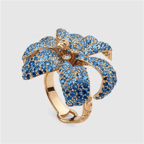 gucci flower ring|gucci ring band.